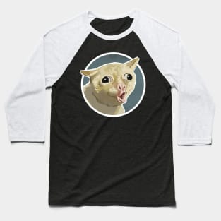 Сoughing Сat Baseball T-Shirt